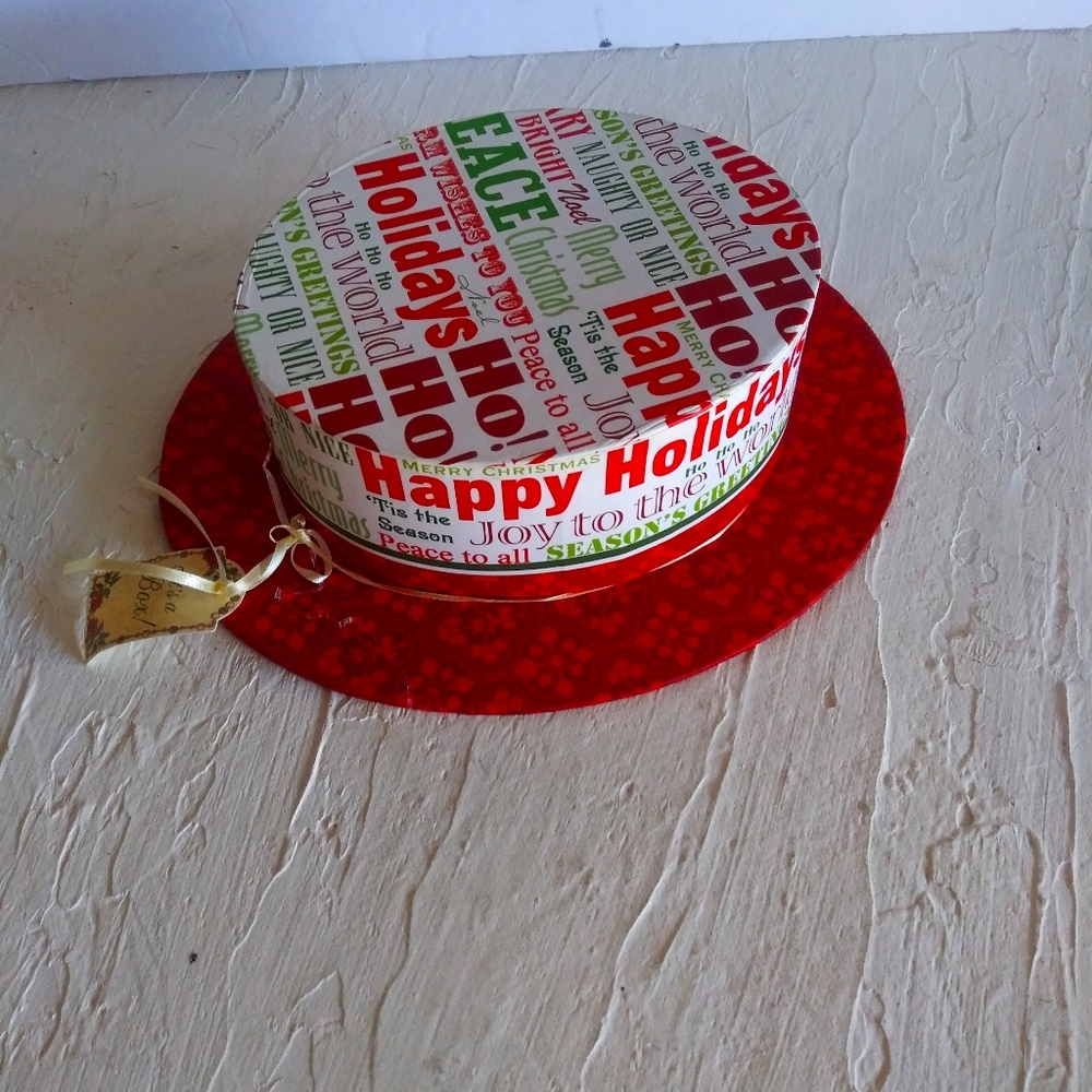 Punch studios christmas ornaments hat box